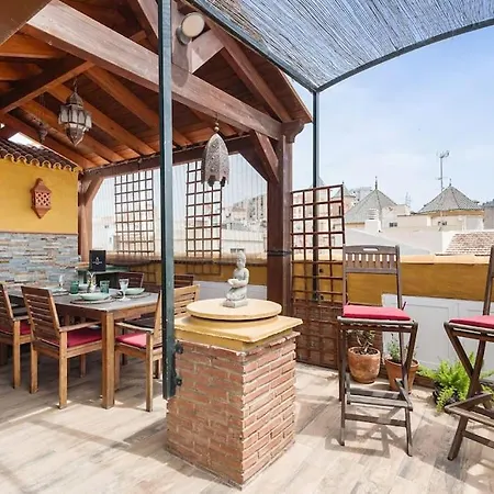 Pineapple Ollerias 27 Duplex With Great Terrace And Parking Apartment Malaga Exterior photo